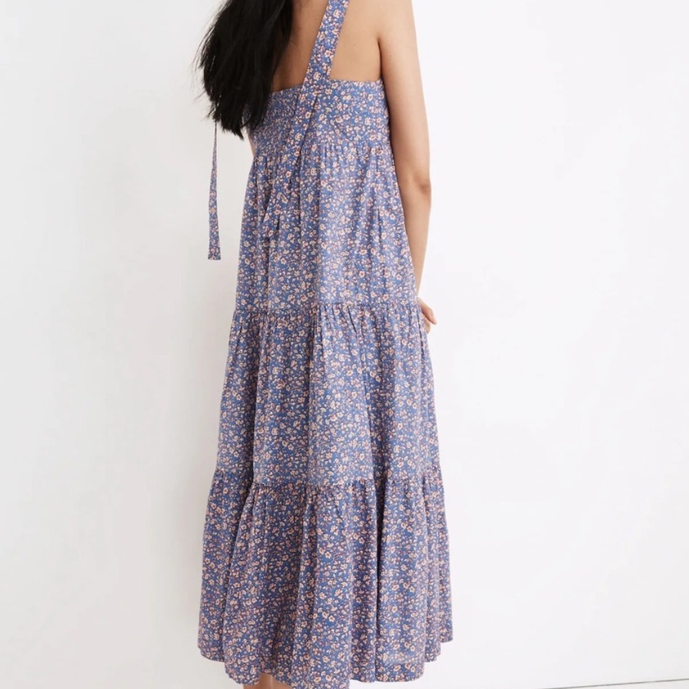 Madewell Tiered MIDI Dress